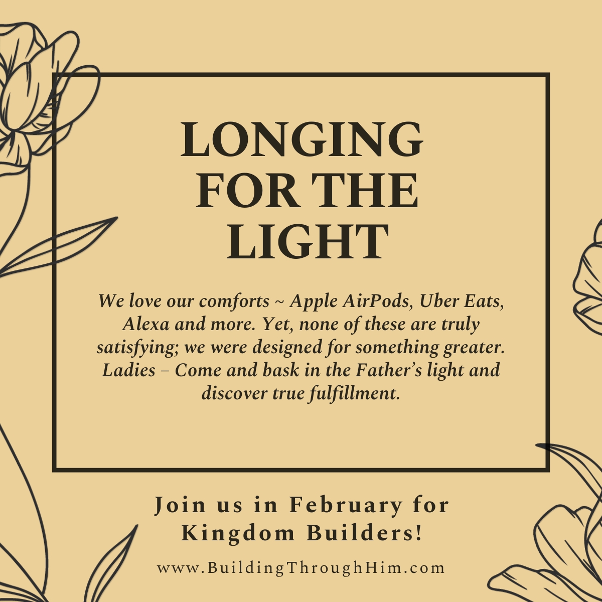 February - Longing for the Light