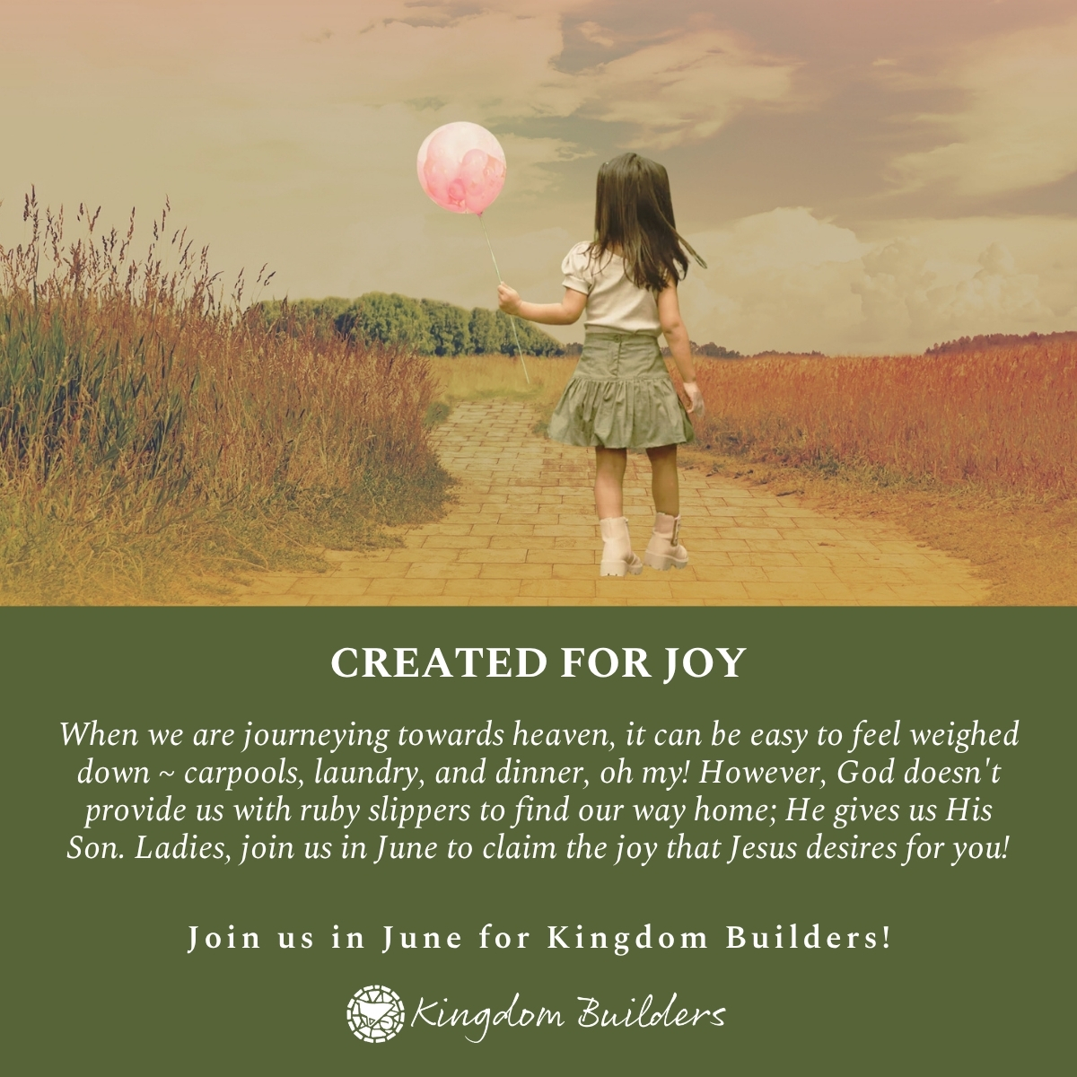 June - Created for Joy